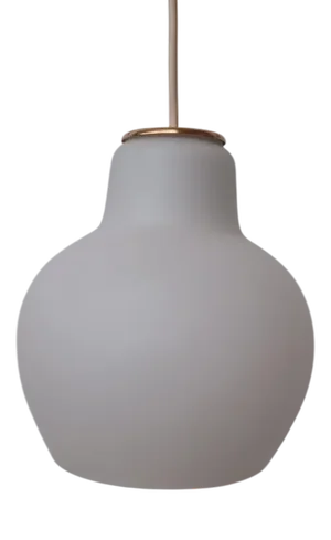 First Edition Polished Brass Pendant Lamp by Vilhelm Lauritzen for Louis Poulsen, 1950s