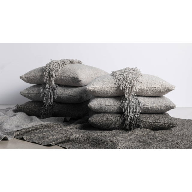 Lancaster Signature Fringe Pillow in Berber Shell For Sale - Image 4 of 4