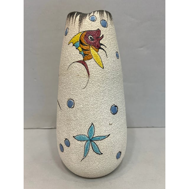 Mid-Century Modern Vintage Midcentury Italian Vase For Sale - Image 3 of 8