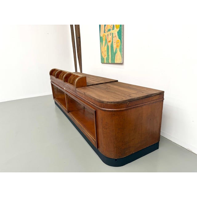 Large Vintage Shop Counter, 1930s For Sale - Image 16 of 18