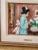 Japanese Samuel Edmund Oppenheim Painting of a Geisha For Sale - Image 3 of 7