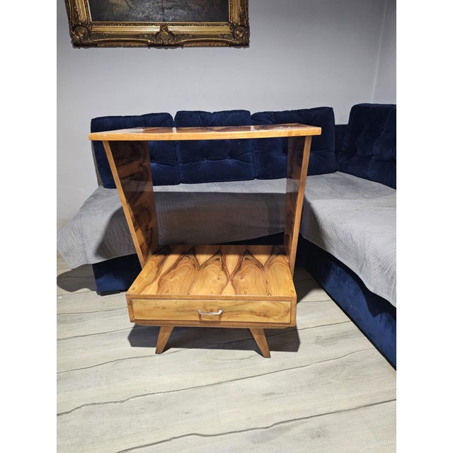 Brown Vintage TV Table, 1970s For Sale - Image 8 of 8