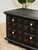 Brutalist Black and Gold Brutalist Dresser For Sale - Image 3 of 12