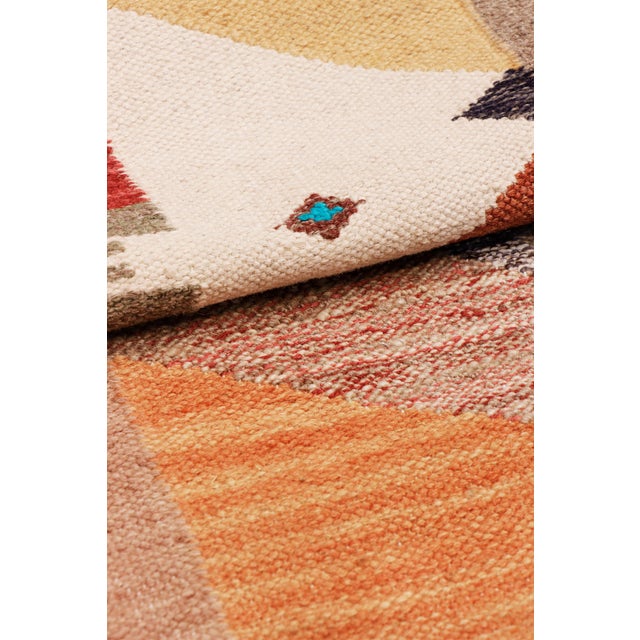 Modern Pasargad Home Tuscany Multi Wool Area Rug- 2' 8'' X 11' 9'' For Sale - Image 3 of 4