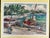 1970s Portfolio by Pamela Wright “St John Antigua” Set of 4 Color Lithographs on Heavy Paper in Art Presentation Folder For Sale - Image 5 of 12