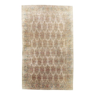 Antique Persian Kerman Carpet For Sale