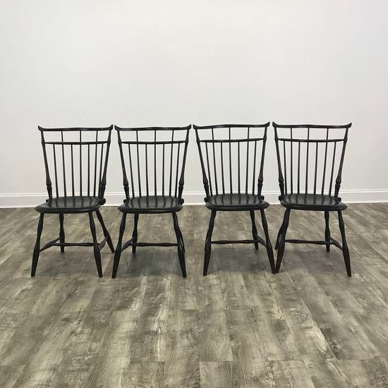 D.R. Dimes Bird Cage Windsor Dining Chairs Set of 4 Chairish