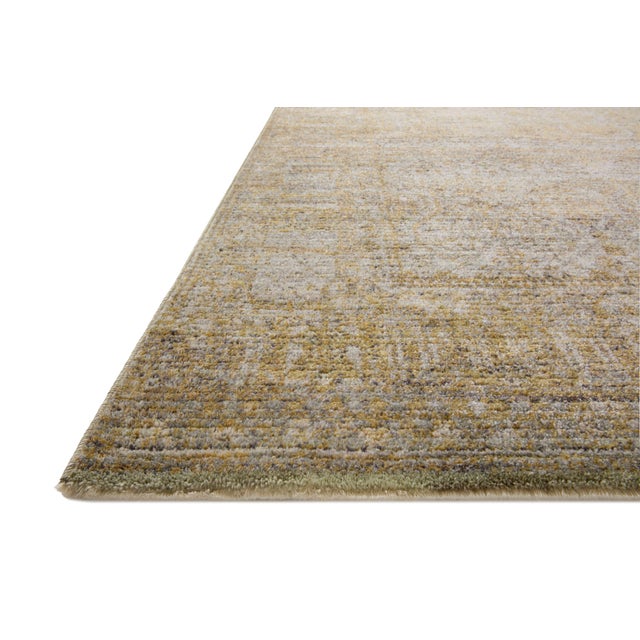 Contemporary Jean Stoffer x Loloi Bradbury Dove / Gold 6'-3" x 9' Area Rug For Sale - Image 3 of 8