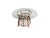 Ficks Reed Dining or Center Table For Sale - Image 10 of 15