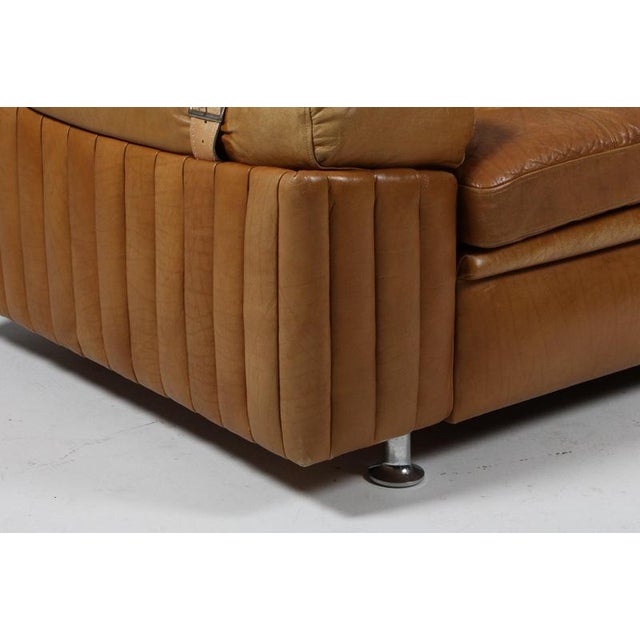 1970s Danish Brutalist 2-Seater Sofa, 1970s For Sale - Image 5 of 8