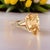 Natural Citrine Diamond Ring 6.5 14k Y Gold 4.79 TCW Certified For Sale - Image 14 of 18
