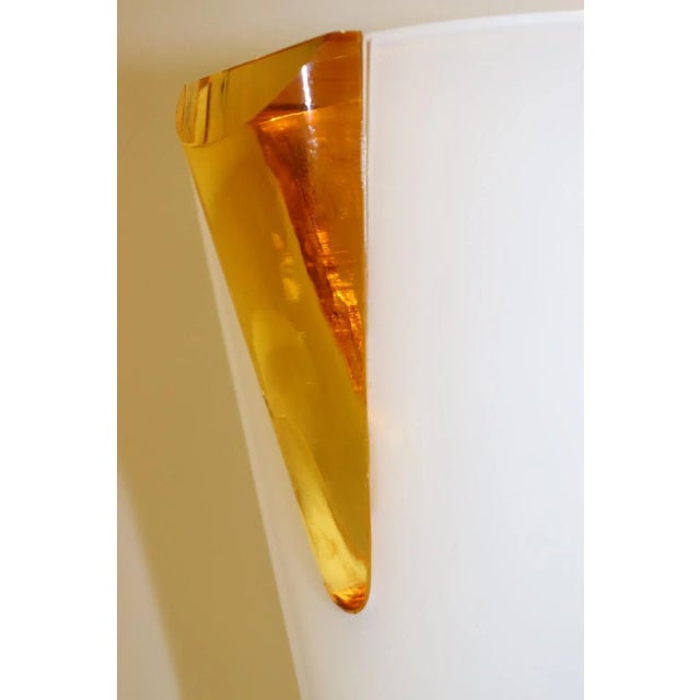Rosanna Toso "Mara" Murano Glass Wall Lamp, Mid-Century Modern For Sale - Image 11 of 13