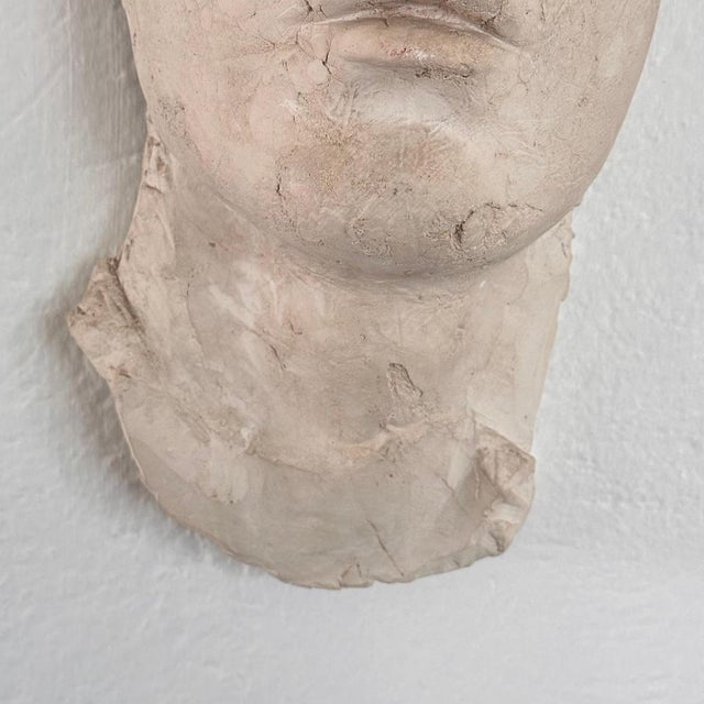 Decorative Roman Gypsum Face, 1970s For Sale - Image 16 of 17