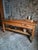 Rustic Antique Cherry Wood Kitchen Island Work Table with Drawers, 1890s For Sale - Image 3 of 18