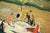 Gerta Springer, Holiday Boats in the Harbor, 1935, Oil on Canvas, Framed For Sale - Image 9 of 17