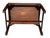 Mid 20th Century Mahogany Chippendale Style Butlers Coffee Table With Glass Top Serving Tray For Sale - Image 12 of 12