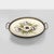 Italian Art Deco Tray with Flowers in Ceramic and Metal, 1920s For Sale - Image 11 of 11