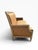 Metal Vintage Wesley Hall Distressed Painted Sofa With Exposed Cross-Back Frame For Sale - Image 7 of 11