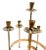 1950s 1950s Mid-Century Swedish Brass Candelabra For Sale - Image 5 of 9