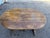 Wood 19th Century Oval French Wine Table For Sale - Image 7 of 10
