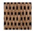 Rustic Rattan Coffee Table W/ Wood Top For Sale - Image 3 of 4