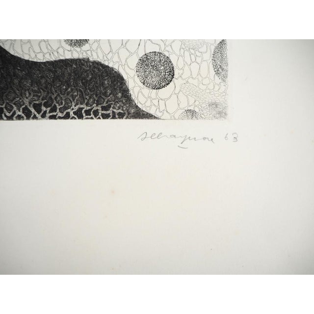 Jean-Marie Albagnac, Cosmic Ambiguity, Original Etching For Sale - Image 3 of 7