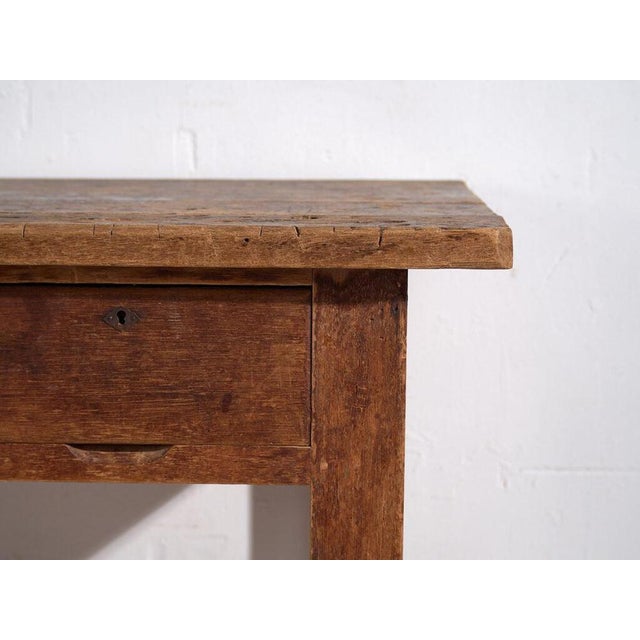 Wood Japanese Worktable in Wood For Sale - Image 7 of 11