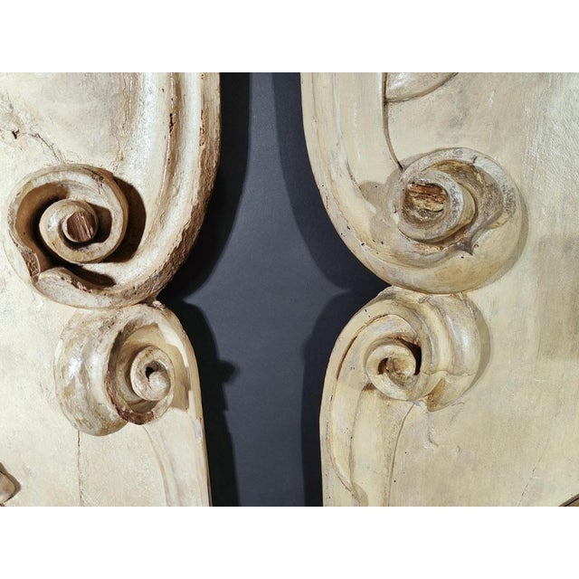 Monumental Sculpted Panels, 1750, Set of 2 For Sale - Image 12 of 16