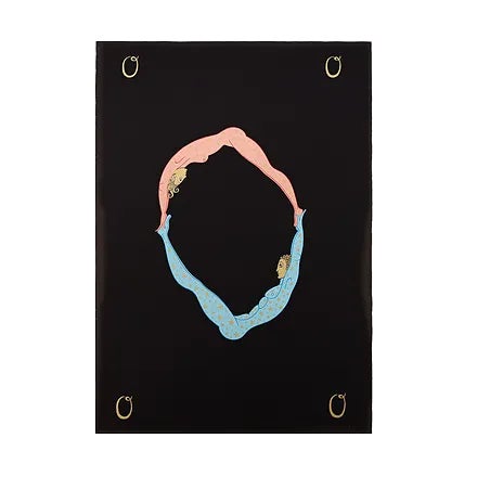 Erté, Artist's Proof: Letter O, Limited Edition Serigraph, 1976 For Sale