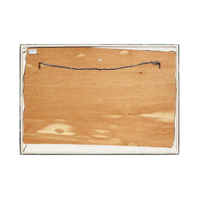 1986 “Freedom Towers” Abstract Surrealist Architectural Archway Drawing by Patrick Palmer, Framed For Sale - Image 9 of 10