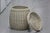 White Wicker Basket with Lid, 1970s For Sale - Image 12 of 12
