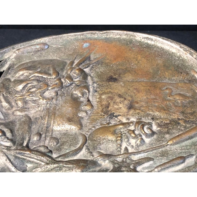 Tray with its original patina in good condition