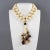 1990s Valentino Garavani Haute Couture Beaded Choker Necklace With Charms For Sale - Image 5 of 11