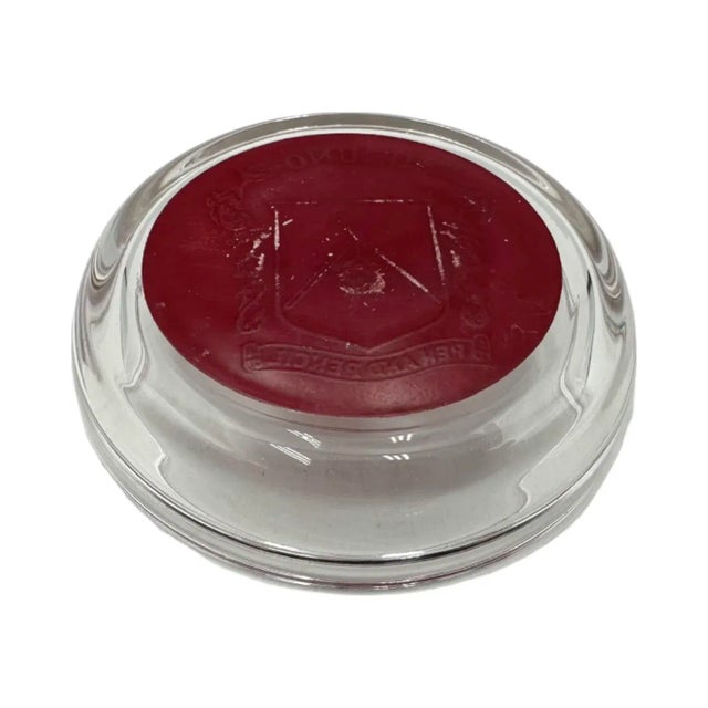 Vintage Bruno Pen and Pencil Nyc Restaurant Glass Ashtray For Sale - Image 10 of 12