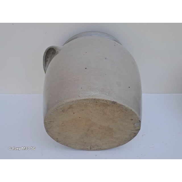 Vintage French Glazed Stoneware Confit Pots, 1890s, Set of 5 For Sale - Image 12 of 17