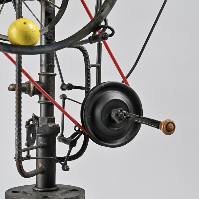 Kinetic Metal Sculpture, Switzerland, 1996 For Sale - Image 6 of 16