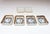 1960s Set of Six Fornasetti Gilt Porcelain Profili Romani Roman Emperor Vide Poches For Sale - Image 5 of 18