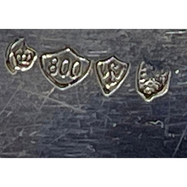 German Silver Basket by Lutz and Weiss For Sale - Image 5 of 6