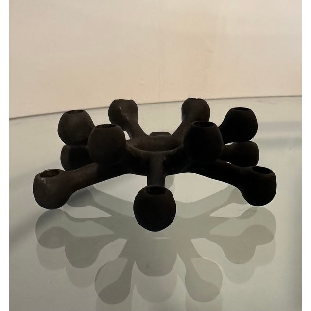 Mid-Century Modern Danish Spider Candleholder by Jens Quistgaard for Dansk, 1960s For Sale - Image 3 of 10