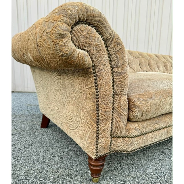 Ralph Lauren Brook Street Chesterfield Sofa For Sale - Image 10 of 12