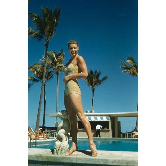 Esther Williams 1955 by Slim Aarons Slim Aarons Limited Estate Edition Swimmer and movie star Esther Williams by the pool...