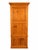 Traditional 1990s Custom Architectural Solid Pine Entertainment Armoire | 87"h For Sale - Image 3 of 4
