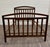 Arts & Crafts Antique Full Size Northwestern MFG Co Arts & Crafts Mission Tiger Oak Bed For Sale - Image 3 of 18