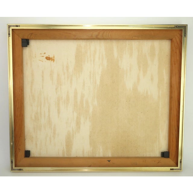 Caroline Klopstock Trompe l'Oeil Oil Painting, 1976 For Sale - Image 10 of 12