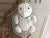 1970s Wicker Teddy Bear Lamp & Shade For Sale - Image 9 of 18