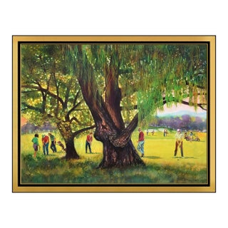 Mid 20th Century Afternoon Rounds, Joseph E. Frederic For Sale