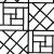 Hollywood Regency Sample - Schumacher X Cristina Buckley Trellis Wallpaper in Black For Sale - Image 3 of 3