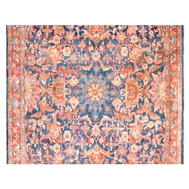 Early 20th Century Persian Meshkabad Rug For Sale In Chicago - Image 6 of 14