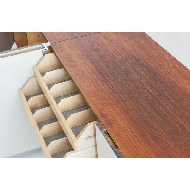 Rosewood Wall Mounted Sideboard by Philippon & Lecoq for Bofinger, Set of 2 For Sale - Image 4 of 9