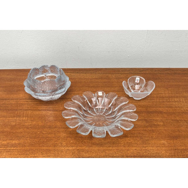Mid-Century Modern Danish Glass Bowls from Holmegaard, 1960s, Set of 3 For Sale - Image 18 of 18
